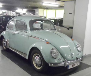 VW kever 1965 - buiten Gent gespot 