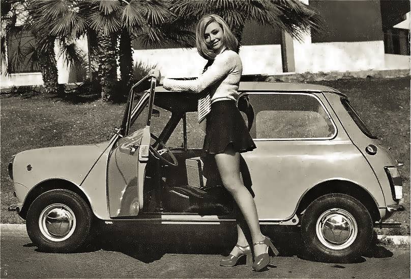 Ook dat was de jaren 60 - Mini Cooper - pic Marcel Vanderhaeghen