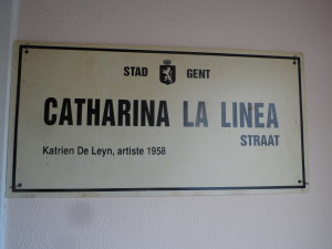 Catharina La Linea straat - onbestaand