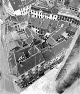 Korte Ridderstraat - Stadhuis - voor 1960