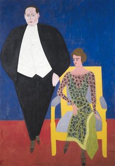Paul-Gustave en Honorine in 1924 - door Frits vandenberghe