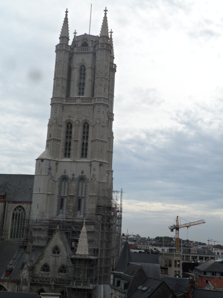 Sint-Baafskathedraal - panorama vanuit Achtersikkel toren