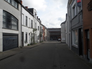  Voetweg - zijstraat Kramersplein - voorheen beluikwijk bij Muinkschelde