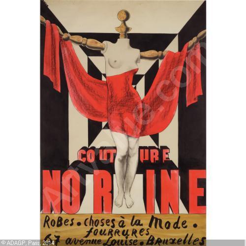 Couture Norine - René Magritte - pic Artvalue