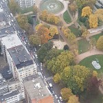  Albertpark - luchtfoto - pic locale politie gent op twitter