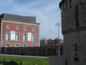 Opgeëistenlaan - fabriek Charles en Louis de Hemptinne 1853 - achterkant Kolveniersgang